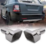 Predator4x4 Exhaust Tail Pipe Trims To Fit Range Rover Sport Petrol L320 10-13