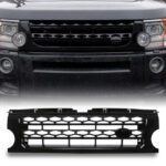 Predator4x4 Gloss Black Disco 4 Look Front Grille To Fit Land Rover Discovery 3 04-09