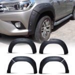 Toyota Hilux Revo 15-18 Black Fender Flare Wide Arch Kit