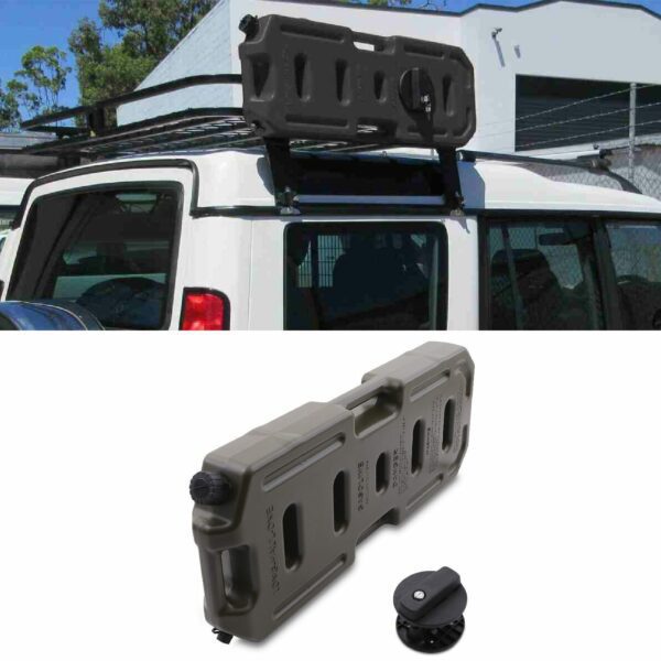 Universal 20L Litre Jerry Fuel Can With Lock Mount