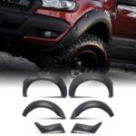 Ford Ranger T8 2019+ Black Gloss Fender Flare Kit