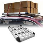Universal 140cm x 100cm Silver Roof Box Carrier Rack