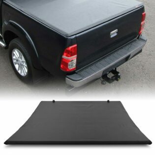 Isuzu D Max 12-16 Black 3 Tri Fold Tonneau Cover