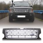 Predator4x4 Grey & Silver Grille To Fit Land Rover Discovery 3 04-09