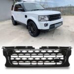 Predator4x4 Black Front Grille To Fit Land Rover Discovery 4 Facelift 15-17