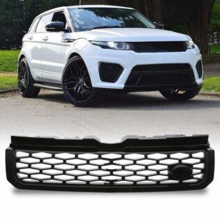 Predator4x4 SVR Style Gloss Black Grille To Fit Range Rover Evoque 10-17