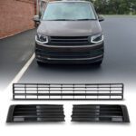 VW T6 Transporter 2016+ Front Bumper Grilles With Trims