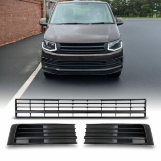 VW T6 Transporter 2016+ Front Bumper Grilles With Trims