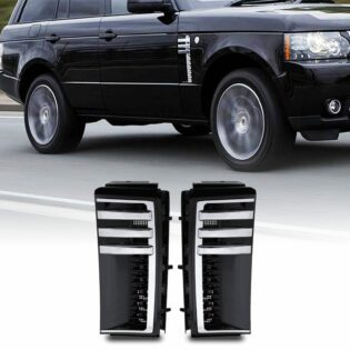 Predator4x4 Black Side Air Vent Pair To Fit Range Rover L322 05-12