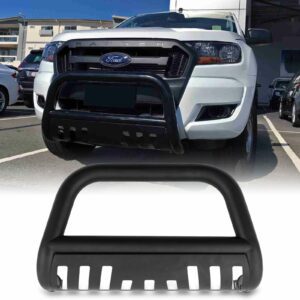 Ford Ranger Explorer T6 T7 12-19 Black Mild Steel Bull Bar