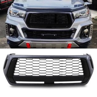 Toyota Hilux Revo Rocco 18+Black Badgeless Grille