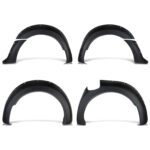 50MM Wide Matte Black Wheel Arches for Ford Ranger T6 2012-2015