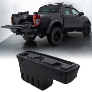 Ford Ranger T6 T7 T8 12-22 Flat Bed Lockable Storage Swing Box