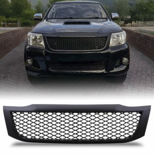 Toyota Hilux Vigo TRD 12-14 Black Debadge Mesh Grille