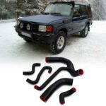 Predator4x4 Silicone Radiator Hose Kit To Fit Land Rover Discovery 1 200TDI 2.5TD 89-98