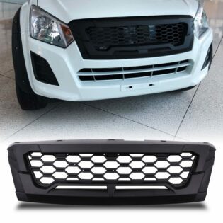 Isuzu D Max 17-20 Black Grille With LEDs