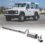 Predator4x4 Turbo Back Decat Exhaust System To Fit Land Rover Defender 110 300TDI 2.5TD 94-99