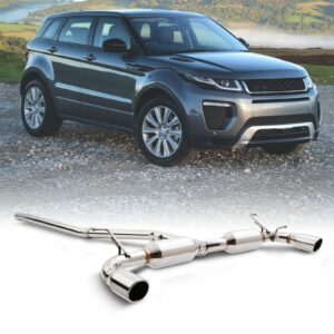 Predator4x4 2.25 Cat Back Exhaust System To Fit Range Rover Evoque 2.0 TD4 SD4 11-15