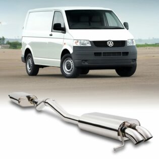 VW Transporter T5 1.9 TDI SWB 03-09 Cat Back Exhaust System