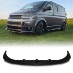 VW Transporter T5 Sportline 03-15 Gloss Black Front Splitter