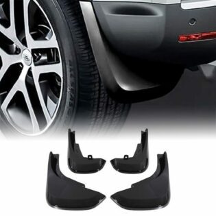 Predator4x4 Gloss Black Mud Flaps Kit To Fit Land Rover Defender L663 2020+