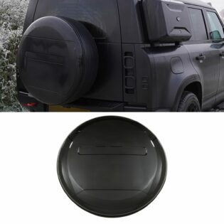 Predator4x4 Black Spare Wheel Cover To Fit Land Rover Defender L663 2020+