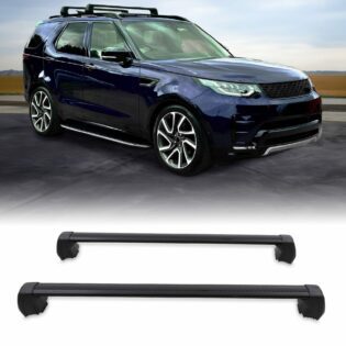 Predator4x4 Black Roof Cross Bars To Fit Land Rover Discovery 5 L462 2017+