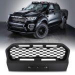 Ford Ranger T8 Wildtrak 19-21 Black Grille With LED Lights