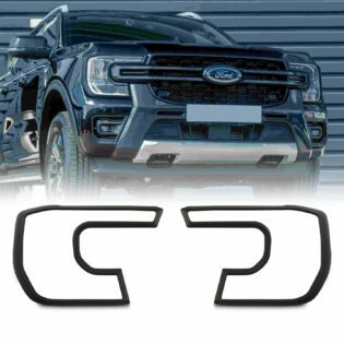 Ford Ranger T9 Wildtrack/XLT/Sport 2023 Black Headlight Cover Trim