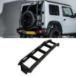 Suzuki Jimny JB74 2018+ Black Rear Mounted Roof Ladder
