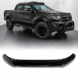 Ford Ranger T7 T8 15-21 Black Bonnet Guard Cover