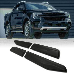 Ford Ranger T9 2023+ Matte Black Body Cladding Side Guards