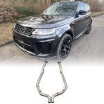 Predator4x4 Exhaust Decat Pipes To Fit Range Rover Sport SVR 5.0 V8 L494 15-22