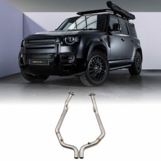 Predator4x4 Exhaust Decat Pipes To Fit Land Rover Defender 5.0 V8 L663 2020+