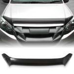 Isuzu D Max RT 16-19 Black Bonnet Guard Protector