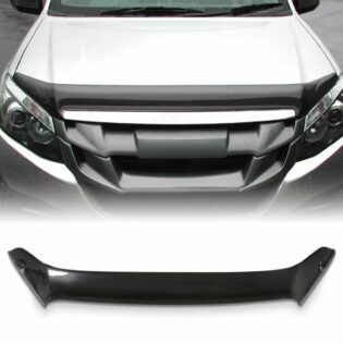 Isuzu D Max RT 16-19 Black Bonnet Guard Protector