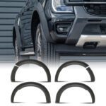 Ford Ranger T9 XLT 2023+ Matte Black Wheel Arches Set