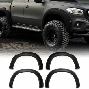 Mercedes X-Class Adblue 18-20 Matte Black Wheel Arches Bolt On Look