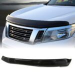 Nissan Navara D40 05-09 Black Bonnet Guard Protector