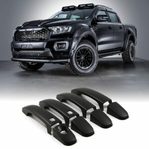 Ford Ranger T8 18-21 Black Door Handle Covers