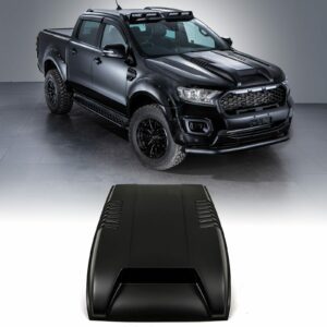 Ford Ranger T7 T8 15-22 Matte Black Raptor Style Bonnet Vent Cover