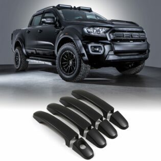 Ford Ranger T6 T7 T8 12-21 Black Door Handle Covers