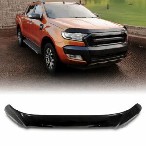 Ford Ranger T6 12-14 Black Bonnet Guard Protector