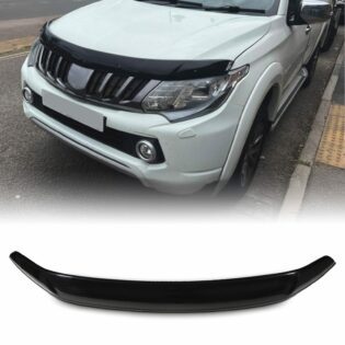 Mitsubishi L200 Triton 19-23 Black Bonnet Guard Protector