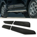 Ford Ranger T9 2023+ Matte Black Lower Door Body Cladding Kit