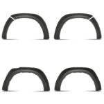 45mm Wide Matte Black Wheel Arches For Toyota Hilux MK9 2021-2026