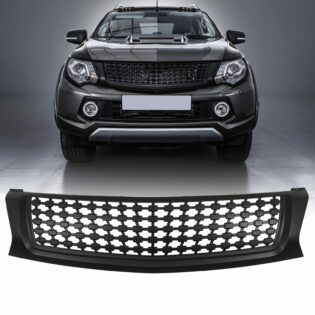 Mitsubishi L200 Triton Series 5 15-18 Badgeless Black Grille