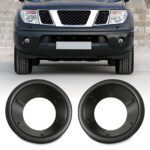 Nissan Navara D40 2006-2010 Black Fog Light Covers