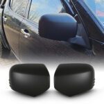 Mitsubishi L200 Triton Series 4 2005-2015 Black Door Mirror Covers