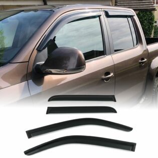 Volkswagen Amarok 10-20 Black Wind Deflectors